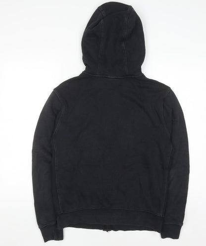 Mens UK Size S Nike Black Full Zip Hoodie
