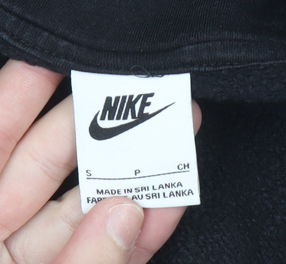 Mens UK Size S Nike Black Full Zip Hoodie