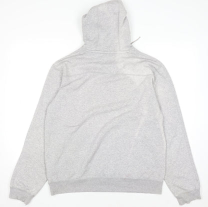 Mens UK Size M adidas Grey Pullover Hoodie