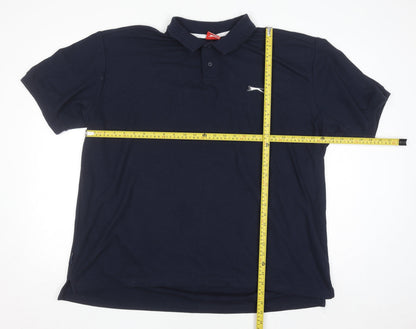 Mens UK Size 3XL Slazenger Polyester Blend Polo Shirt