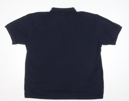 Mens UK Size 3XL Slazenger Polyester Blend Polo Shirt