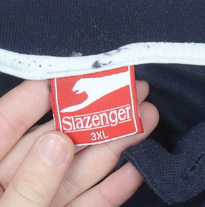 Mens UK Size 3XL Slazenger Polyester Blend Polo Shirt