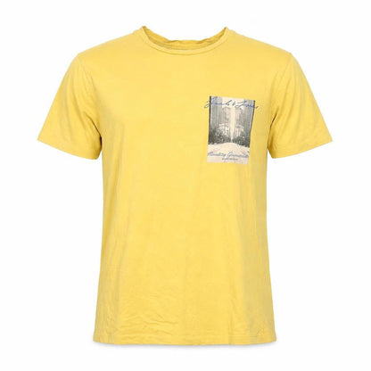 Mens UK Size M JACK & JONES Yellow  T-Shirt
