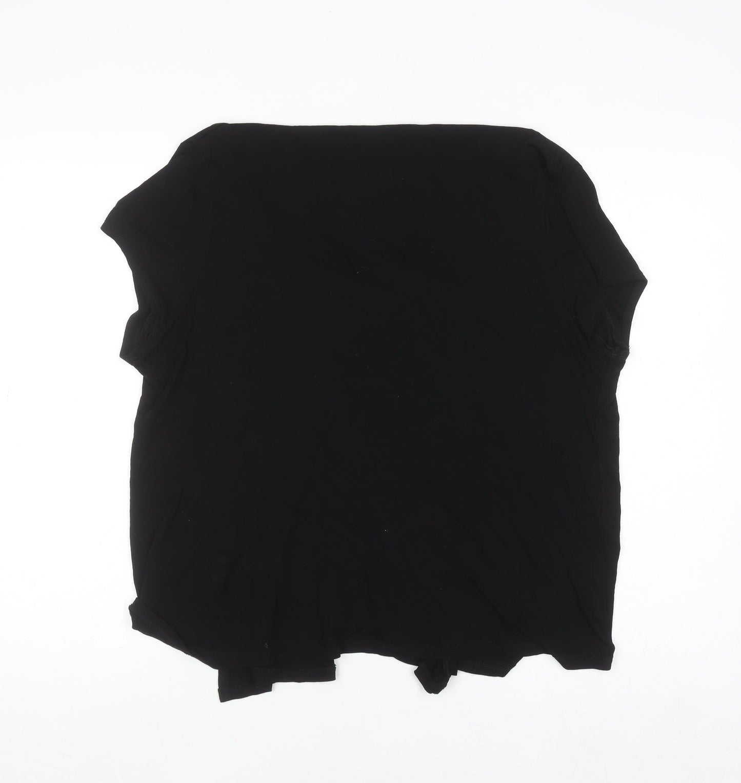 Womens UK Size 16 BHS Black Tunic Blouse