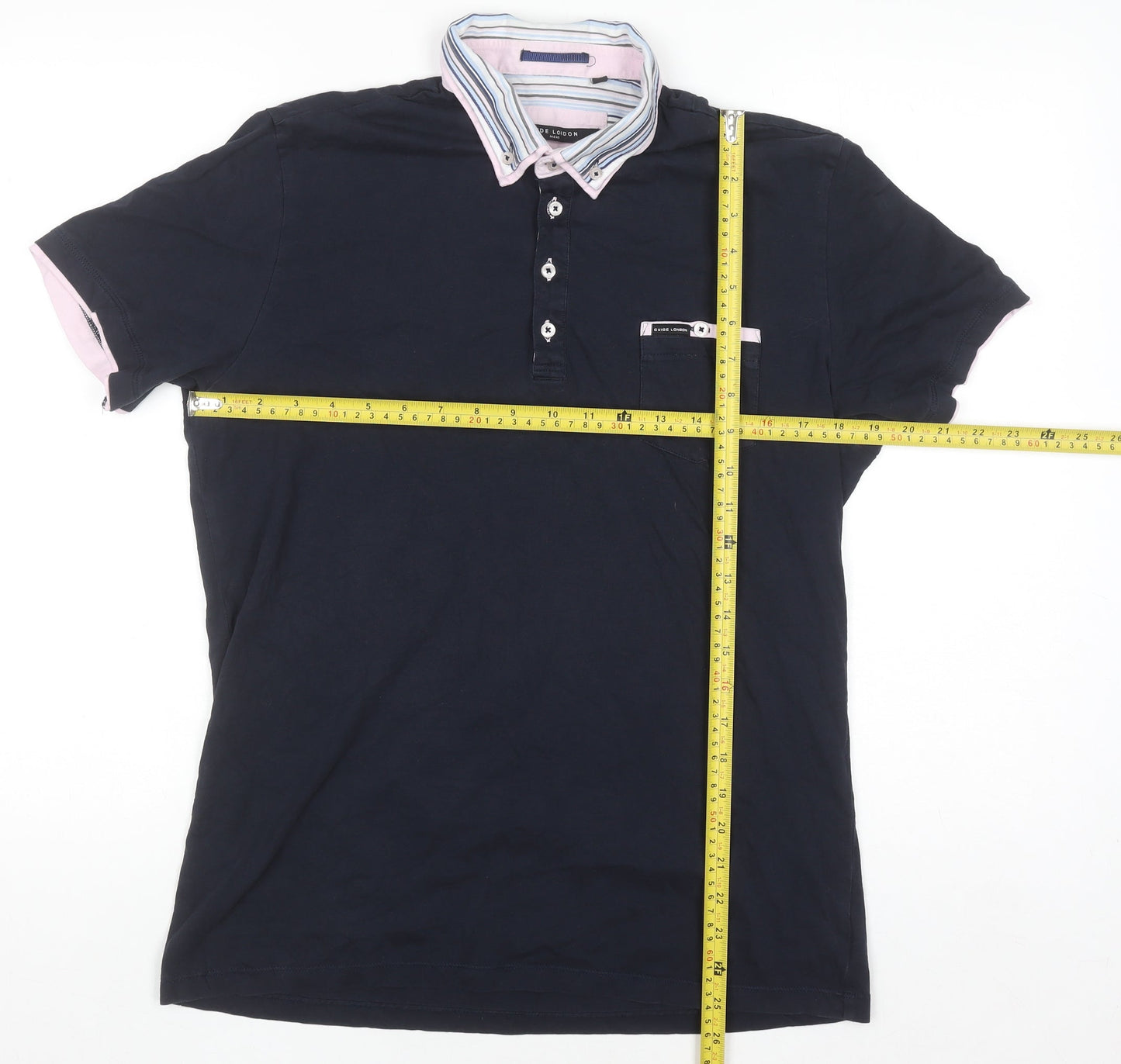 Mens UK Size XL Guide London Cotton Polo Shirt