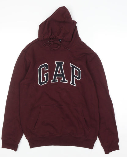 Womens UK Size XS Gap Red Pullover Hoodie