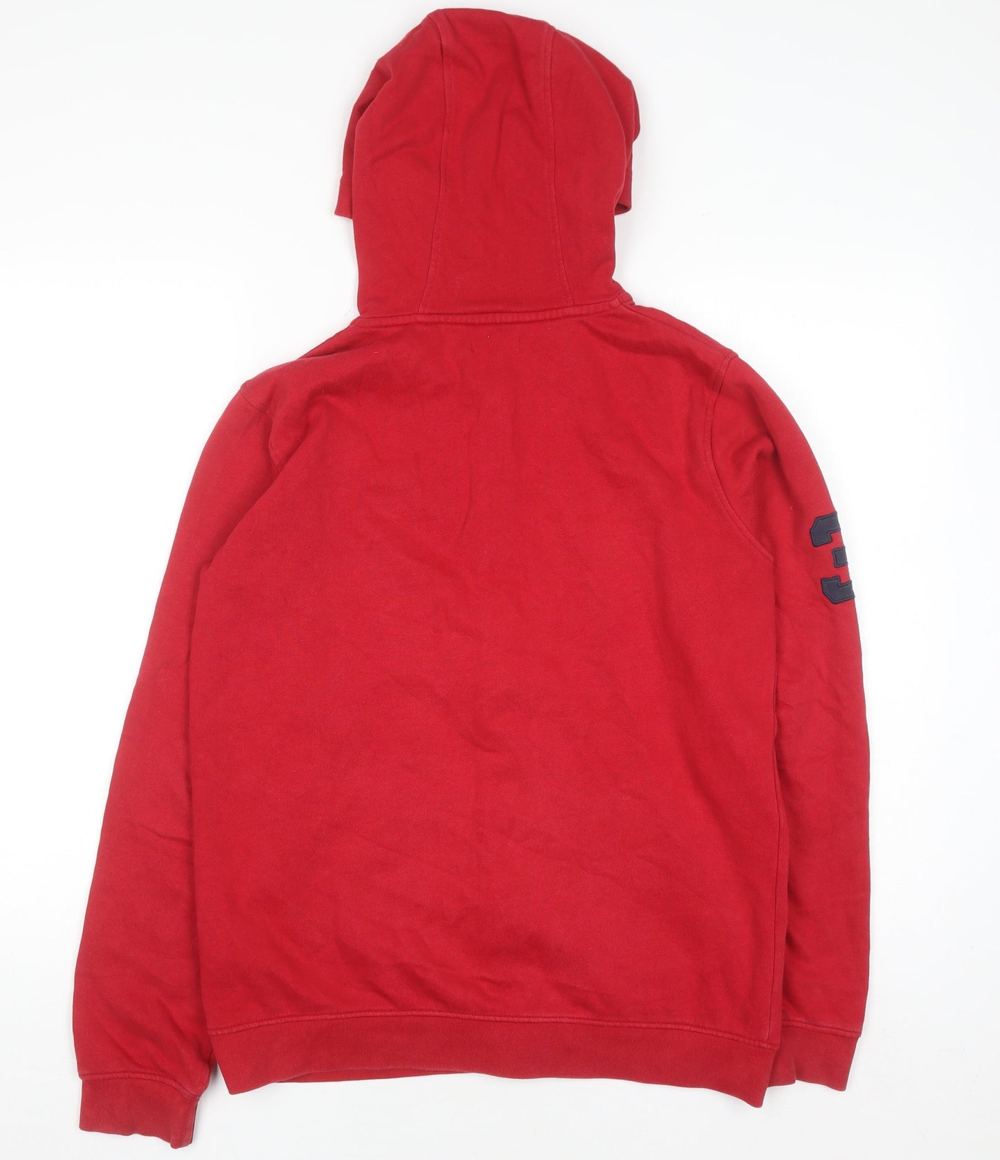 Boys UK Size 15-16 Years U.S. Polo Assn. Red Full Zip Hoodie
