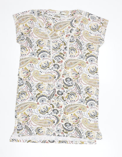 Womens UK Size 10 NEXT Multicoloured Tunic Blouse