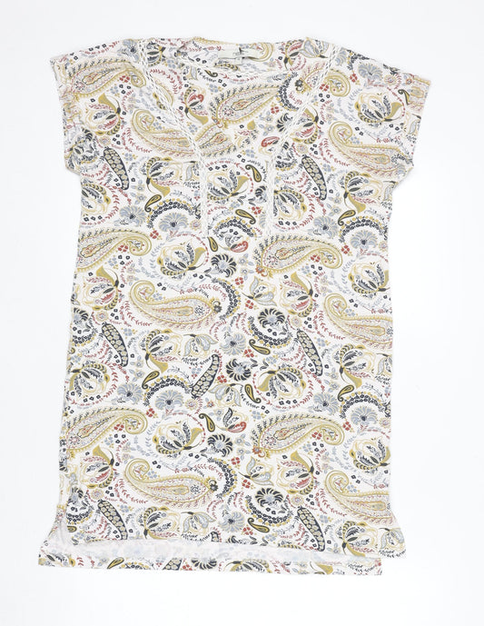 Womens UK Size 10 NEXT Multicoloured Tunic Blouse