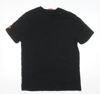 Puma Men’s Black Usain Bolt Graphic Short Sleeve Cotton T-Shirt Size L
