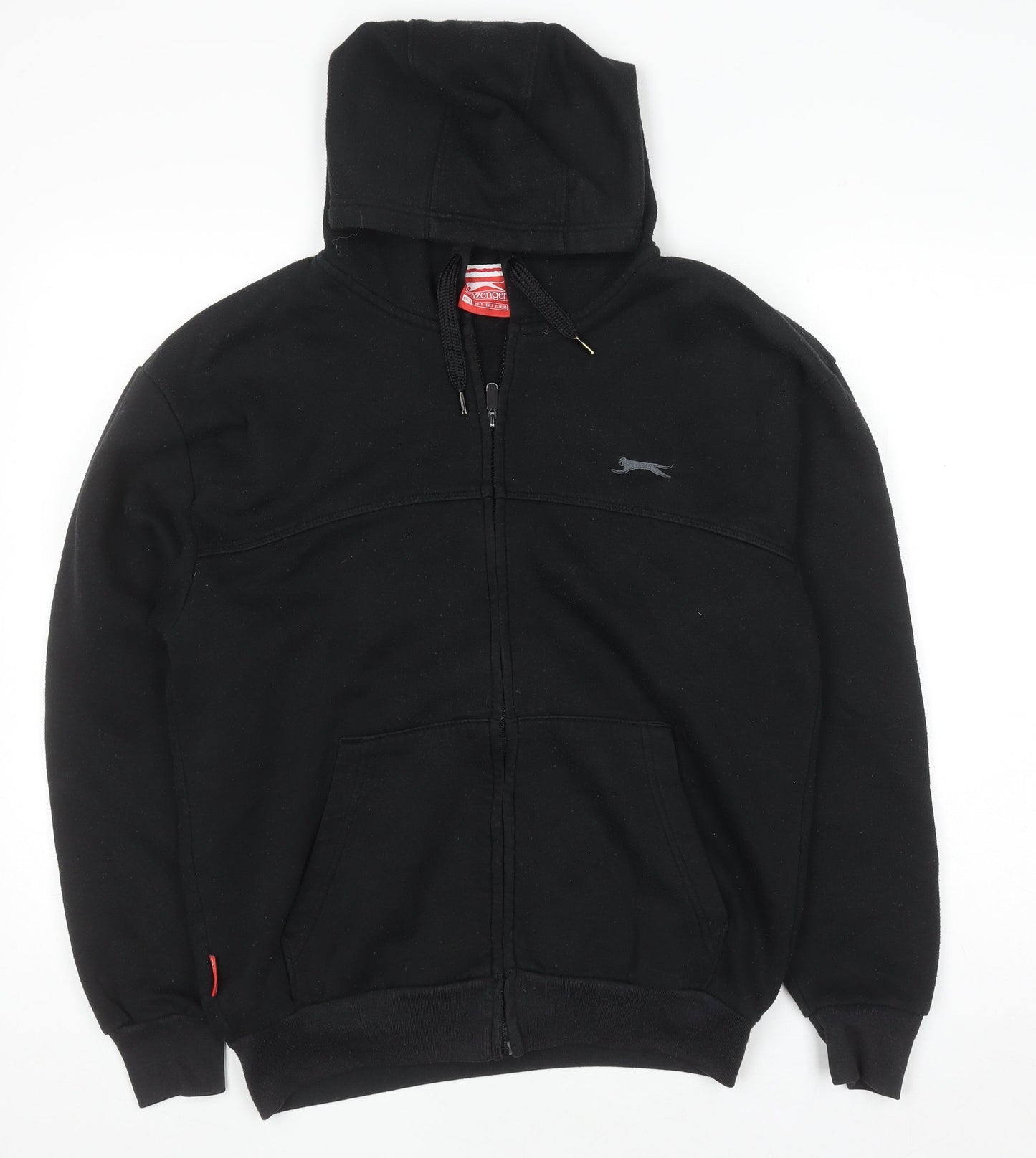Mens UK Size S Slazenger Black Full Zip Hoodie