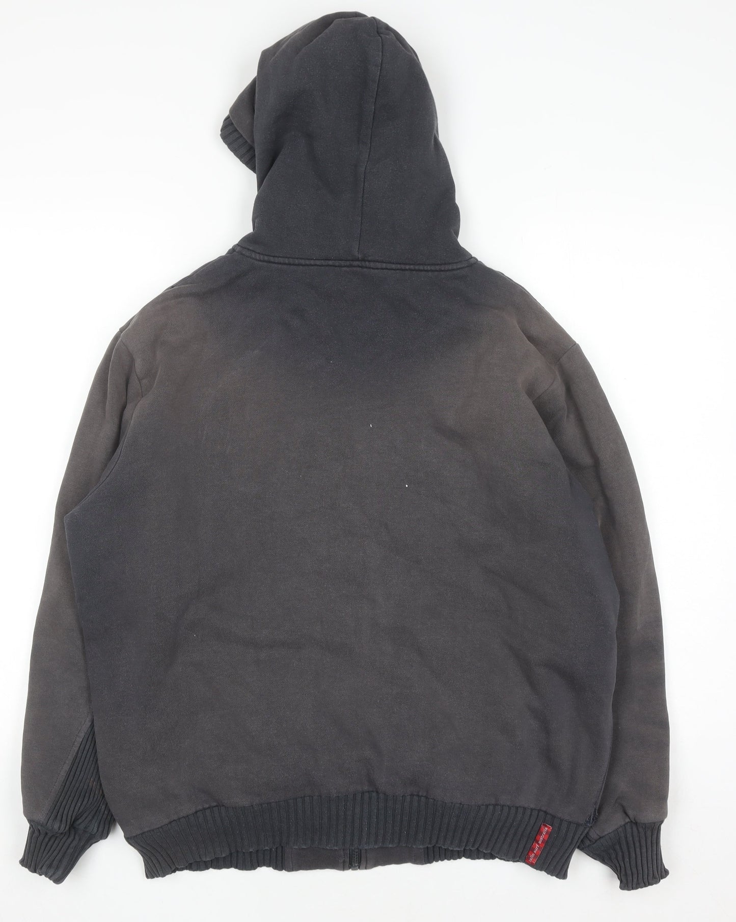 Mens UK Size M BAUM Grey Full Zip Hoodie