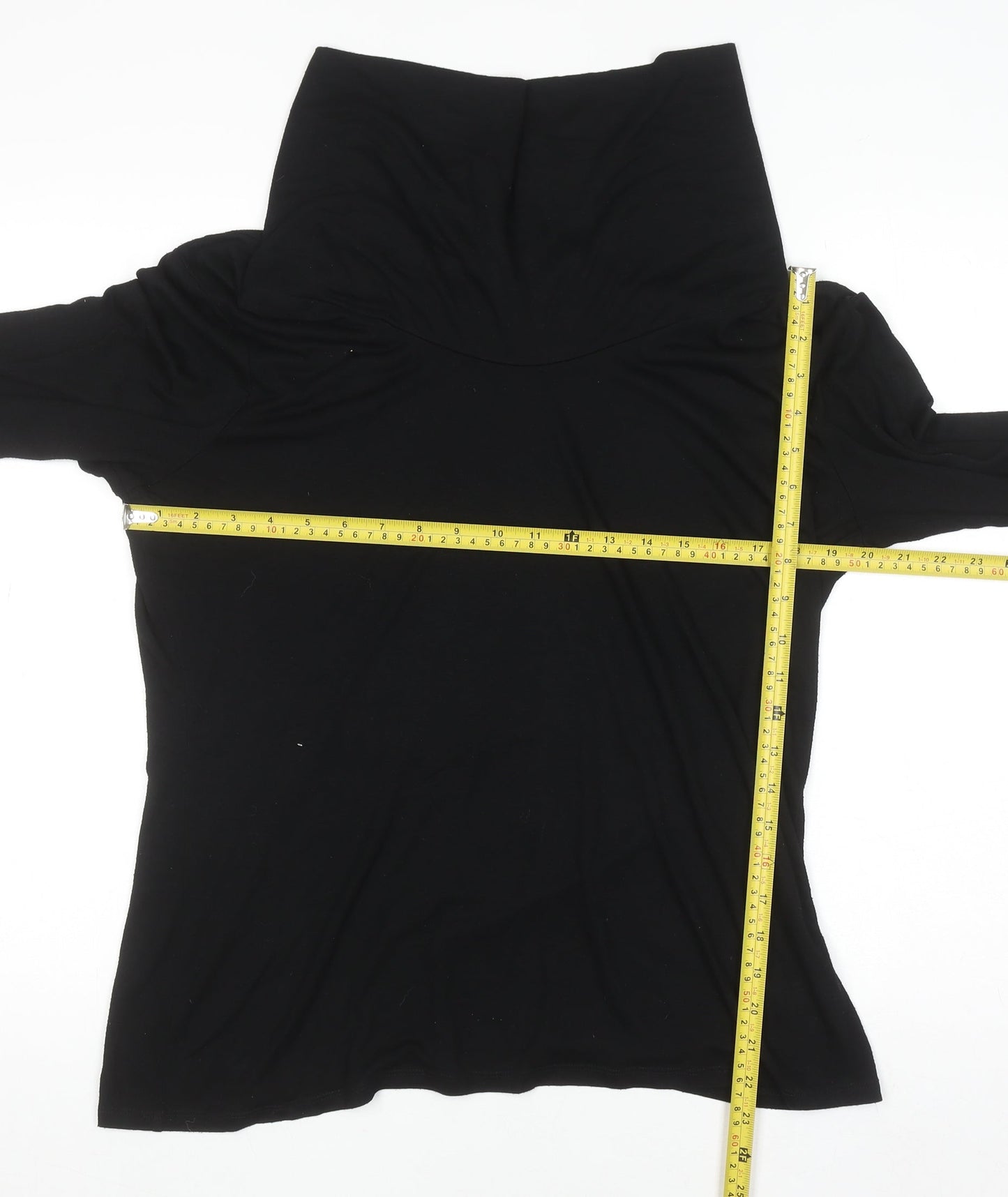 Womens UK Size 20 NEXT Black Basic T-Shirt