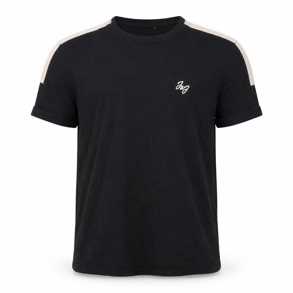 Mens UK Size L JACK & JONES Black  T-Shirt