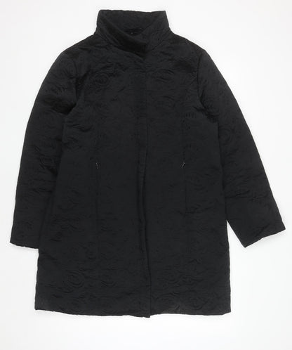 Womens UK Size 14 Kookai Black Overcoat