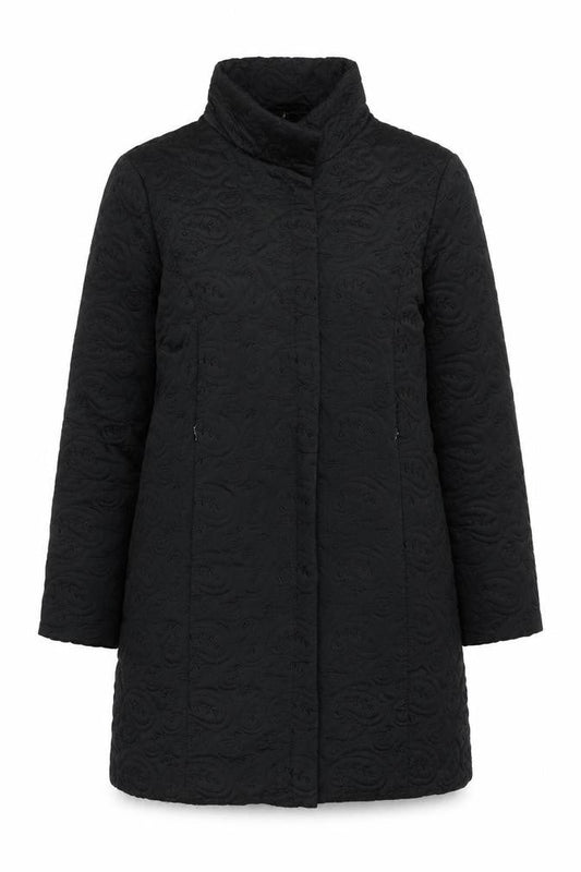 Womens UK Size 14 Kookai Black Overcoat