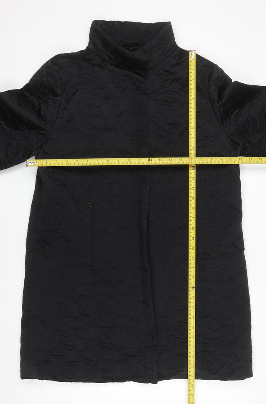 Womens UK Size 14 Kookai Black Overcoat