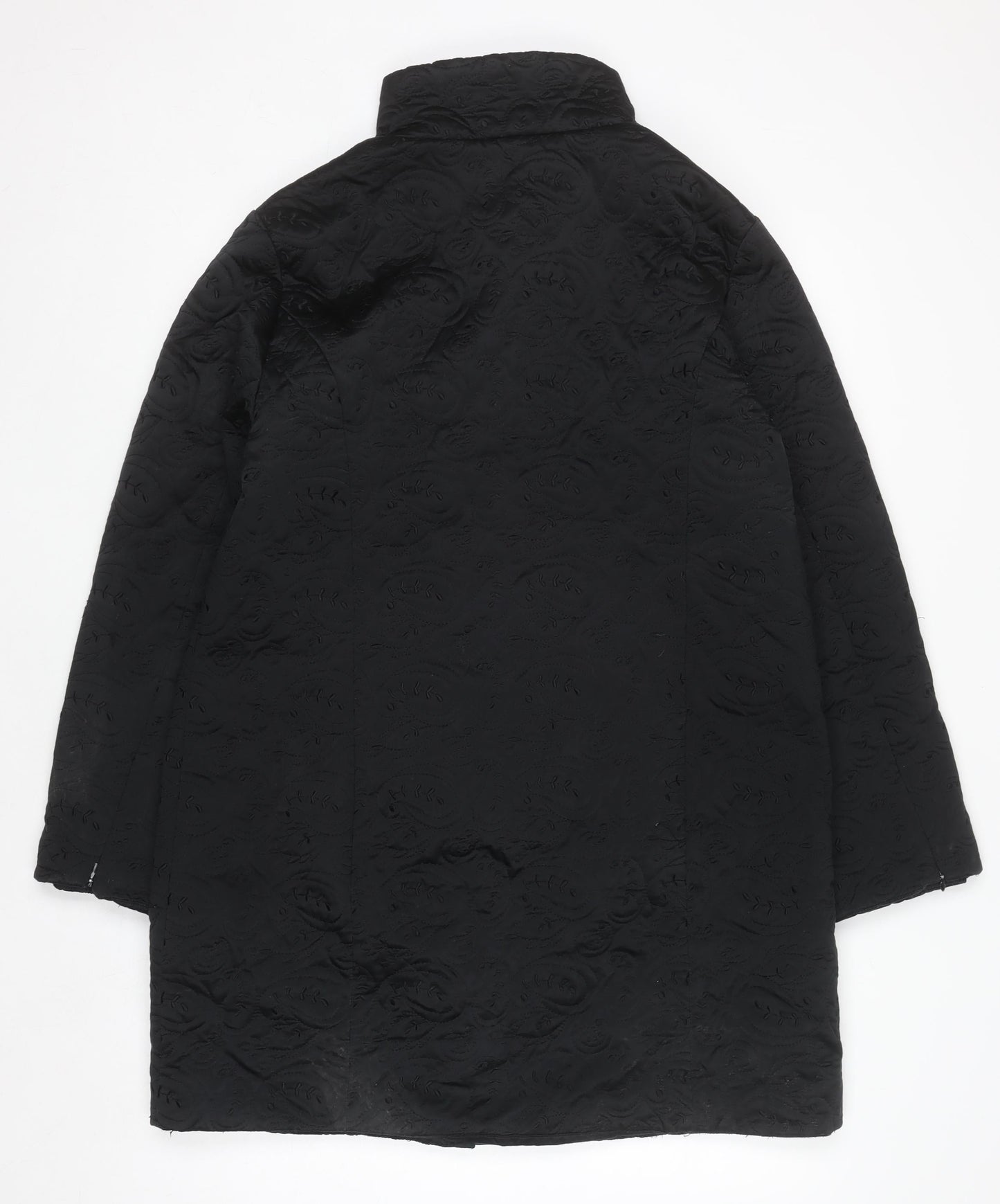 Womens UK Size 14 Kookai Black Overcoat