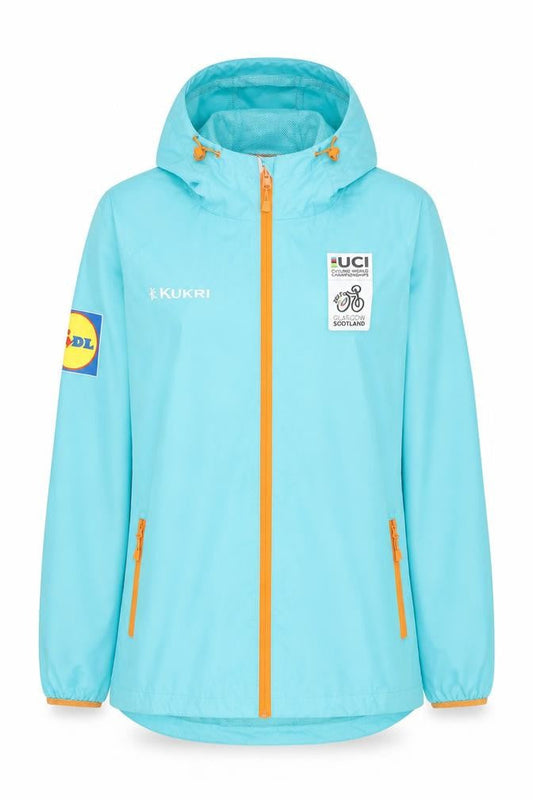 Womens UK Size 12 Kukri Blue Rain Coat
