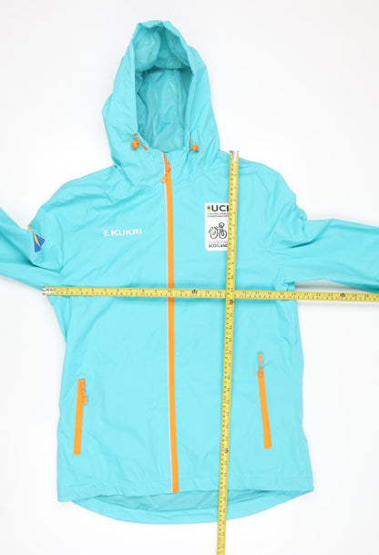 Womens UK Size 12 Kukri Blue Rain Coat