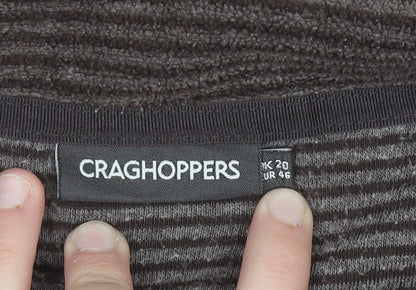 Womens UK Size 20 Craghoppers Brown Pullover Sweatshirt