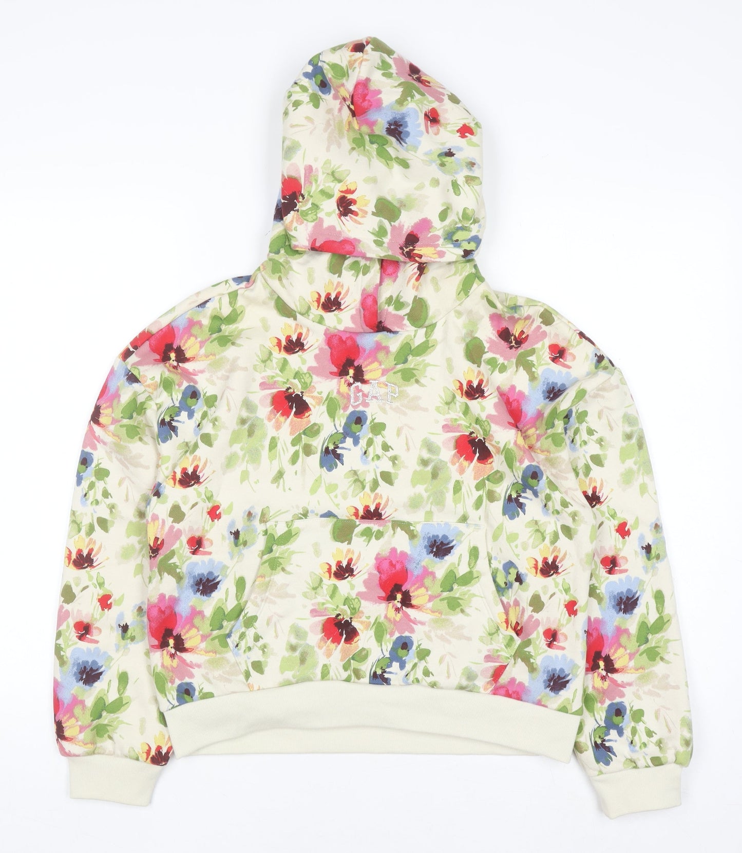 Girls UK Size 14-16 Years Gap Multicoloured Pullover Hoodie