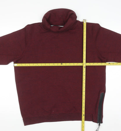 Mens UK Size L Nike Red Pullover Sweatshirt