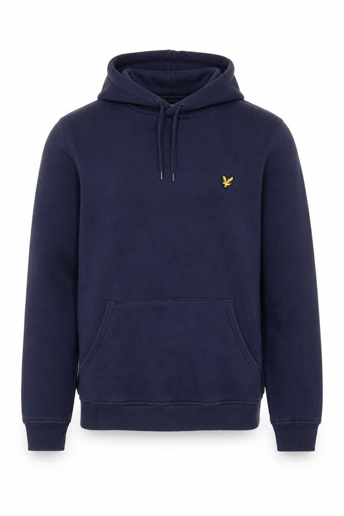 Mens UK Size S Lyle & Scott Blue Pullover Hoodie
