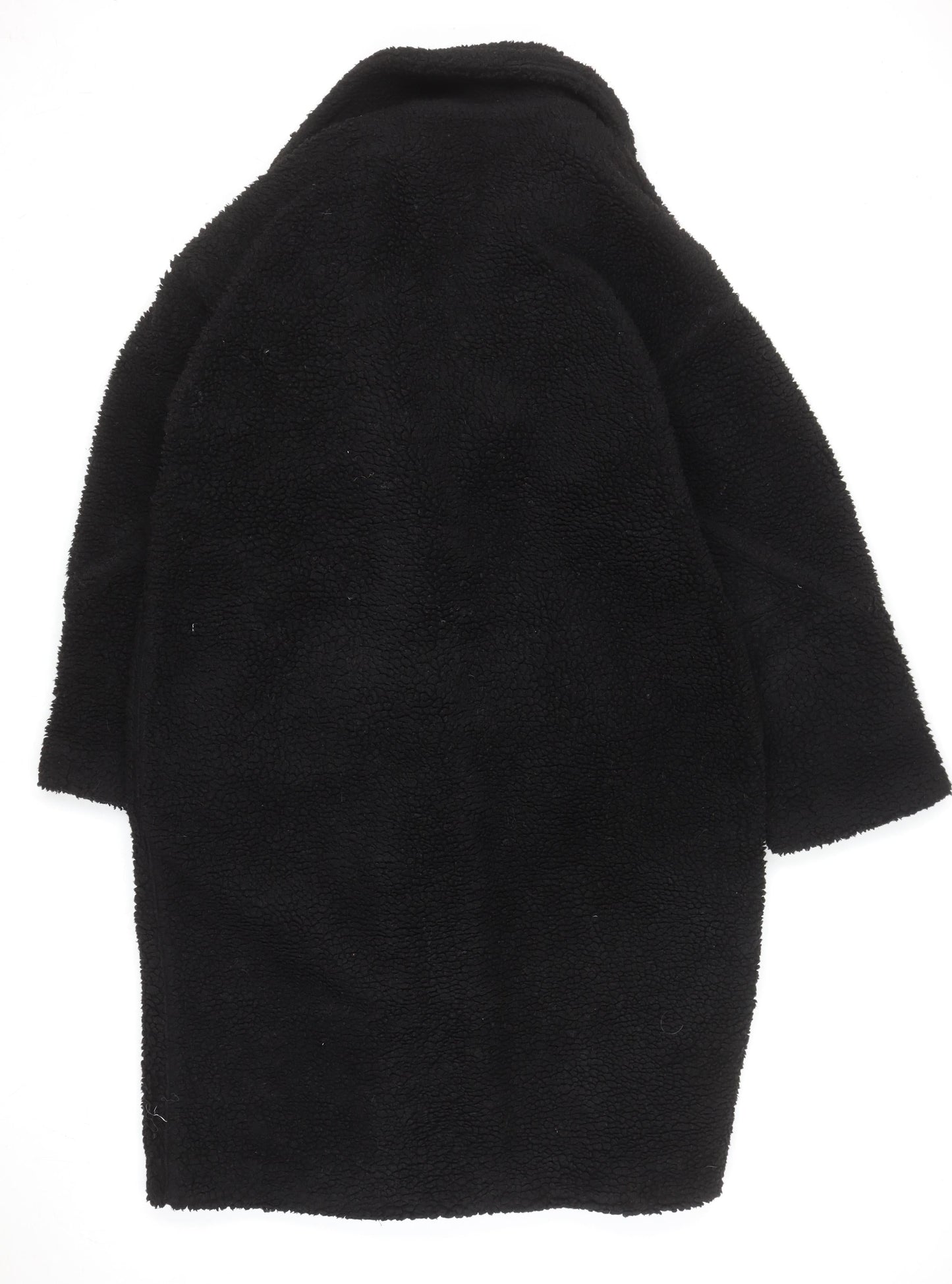 Womens UK Size L By Clara Black Overcoat
