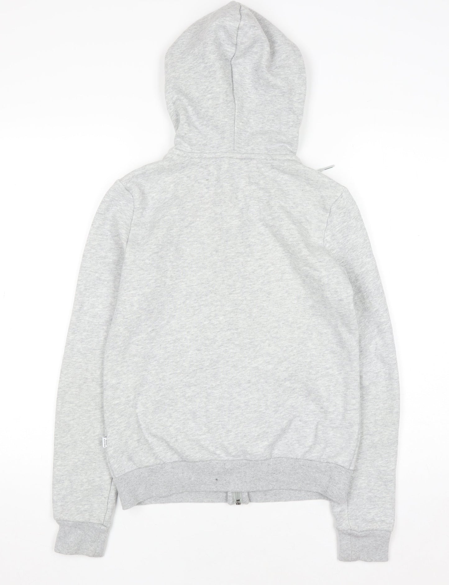 Womens UK Size 8 PUMA Grey Full Zip Hoodie