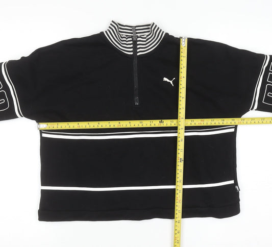 Womens UK Size 8 PUMA Black Pullover Sweatshirt