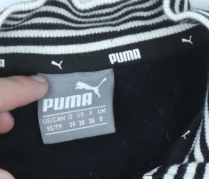 Womens UK Size 8 PUMA Black Pullover Sweatshirt