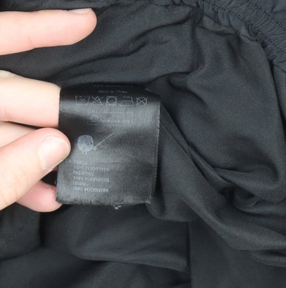 Womens UK Size XS Monki Black Puffer Jacket