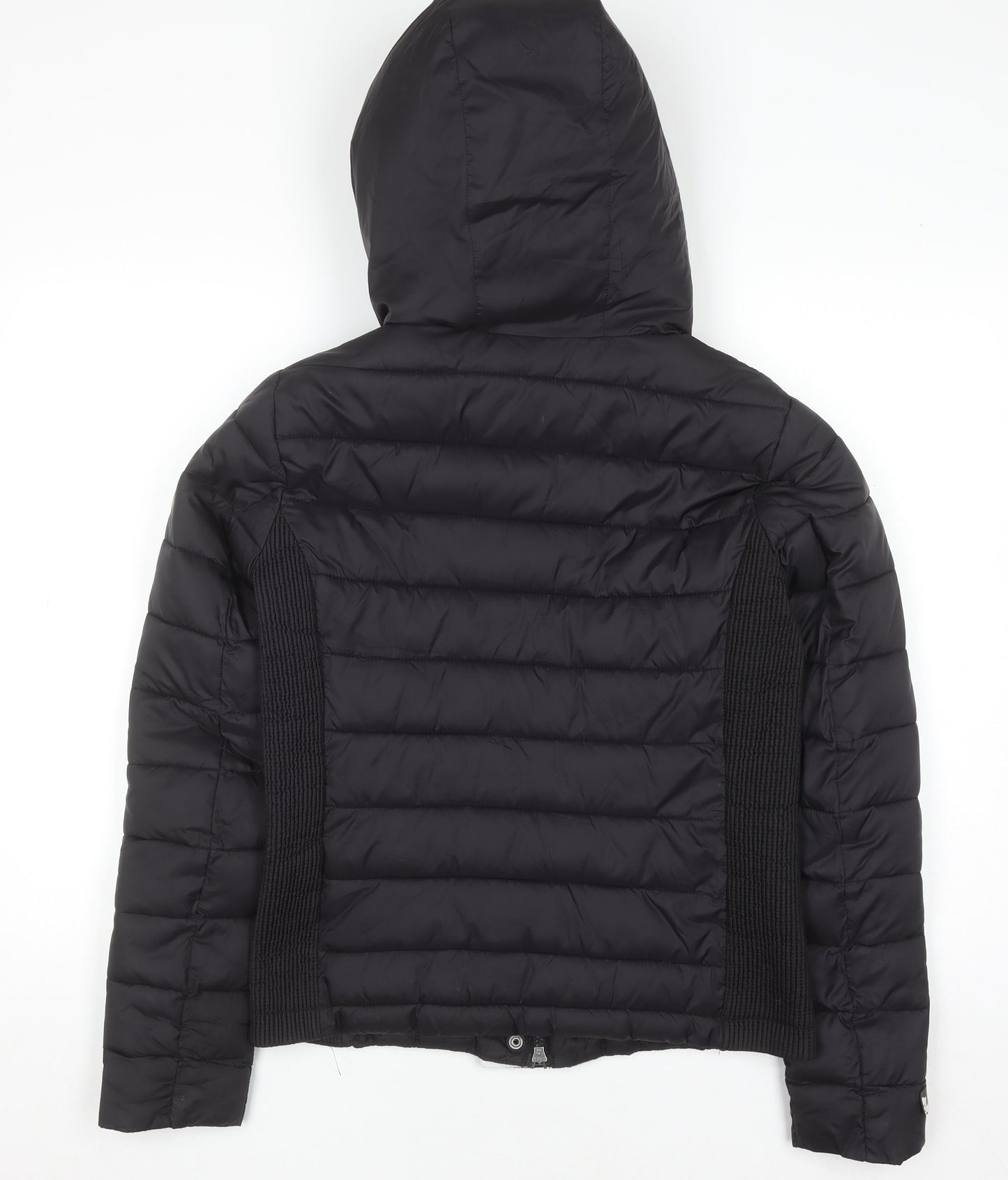 Mens UK Size M Superdry Black Puffer Jacket