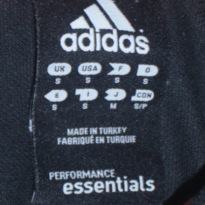 Mens UK Size S adidas Cotton Blend Polo Shirt
