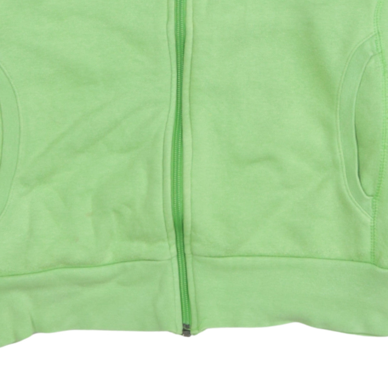 Womens UK Size L Nike Green Full Zip Sweatshirt