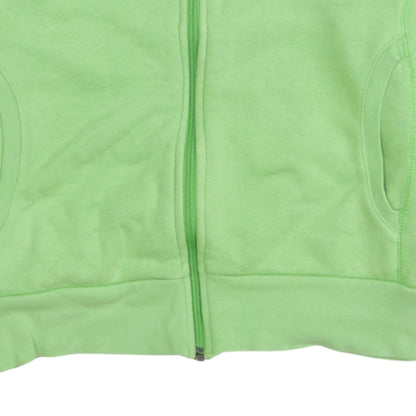 Womens UK Size L Nike Green Full Zip Sweatshirt