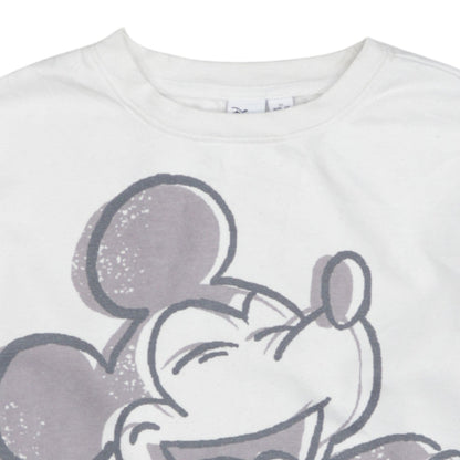 Womens UK Size XS Disney White Pullover Sweatshirt