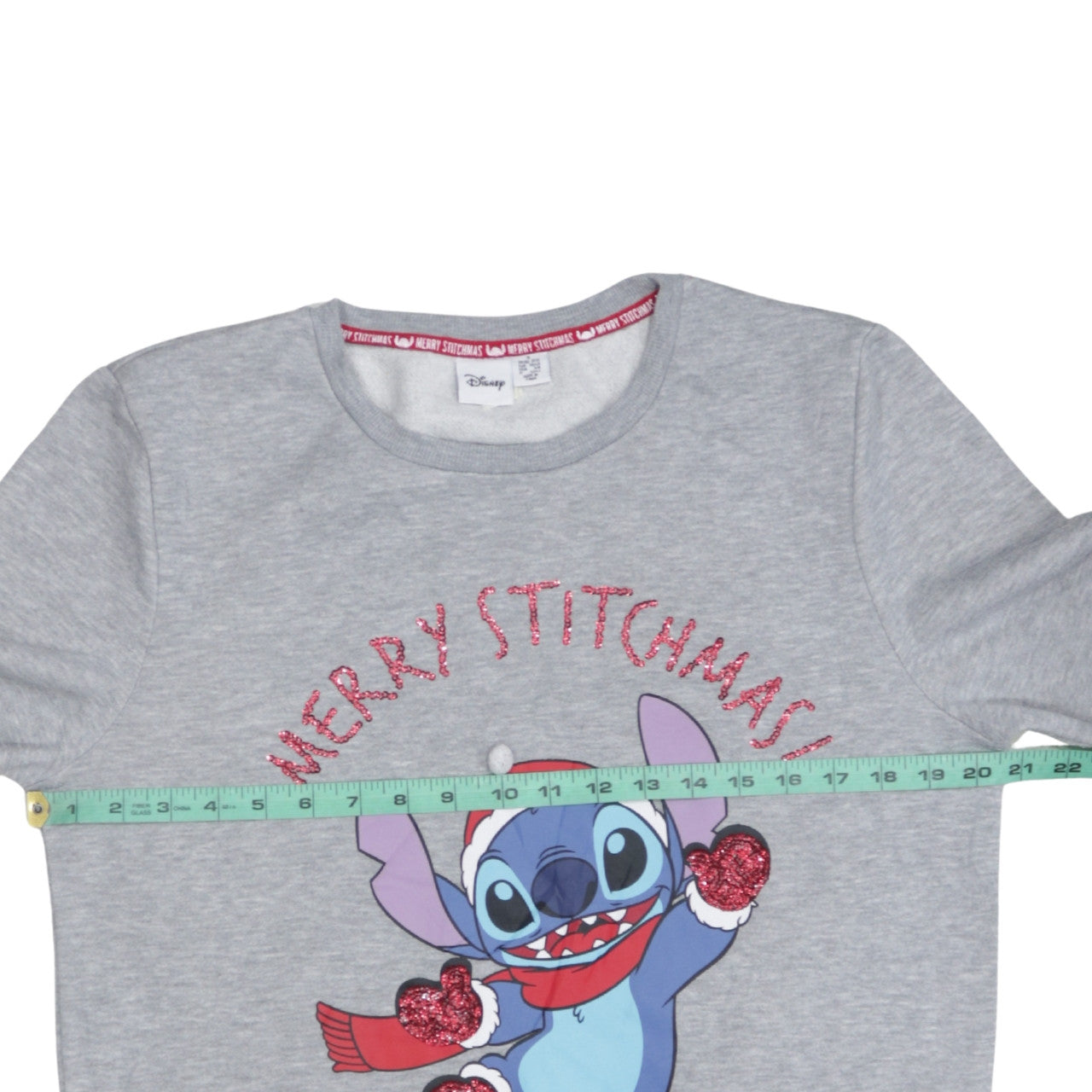Womens UK Size 10/12 Disney Grey Pullover Sweatshirt