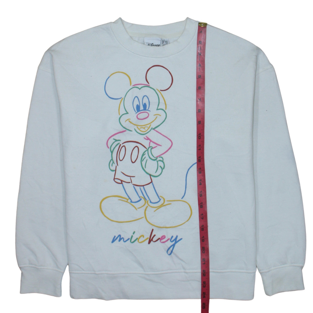 Womens UK Size S Disney White Pullover Sweatshirt