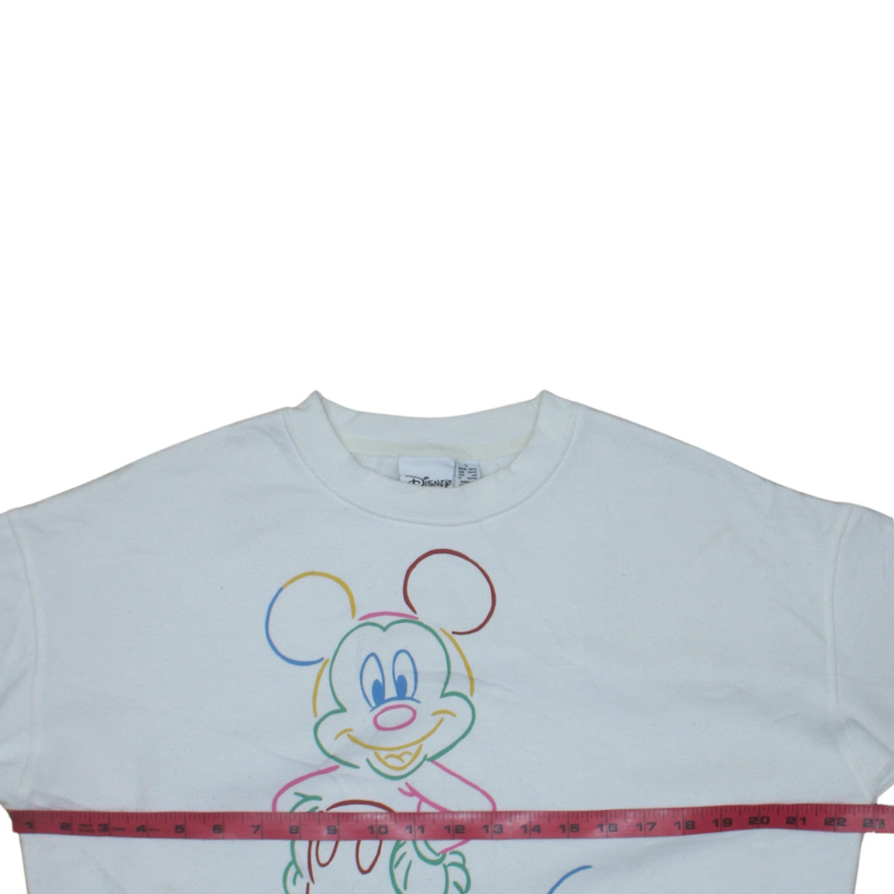 Womens UK Size S Disney White Pullover Sweatshirt