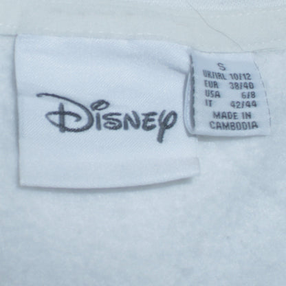 Womens UK Size S Disney White Pullover Sweatshirt