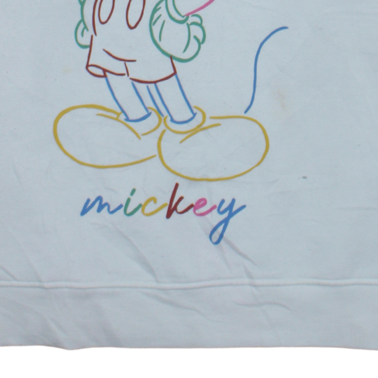 Womens UK Size S Disney White Pullover Sweatshirt