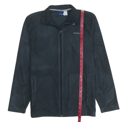 Mens UK Size L Reebok Black Basic Jacket