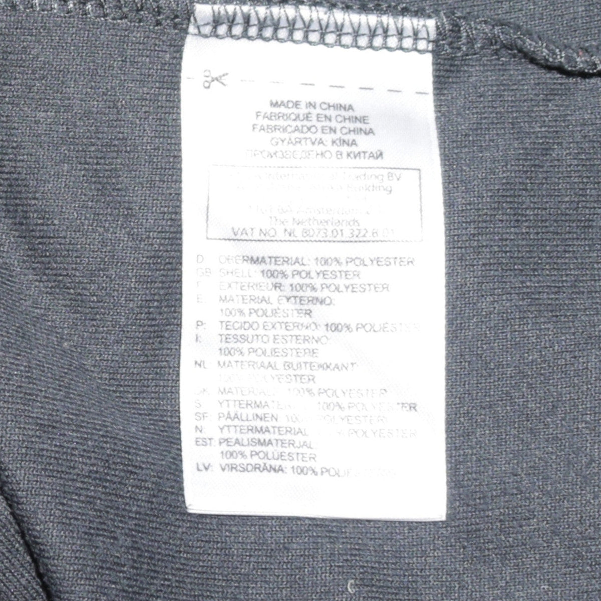 Mens UK Size L Reebok Black Basic Jacket