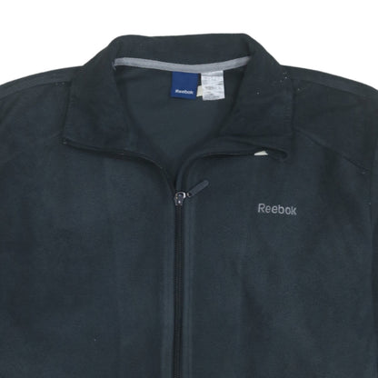 Mens UK Size L Reebok Black Basic Jacket