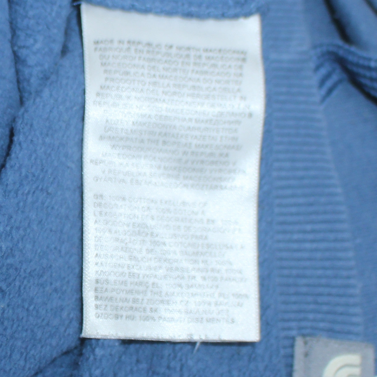 Mens UK Size S The North Face Blue Basic Jacket