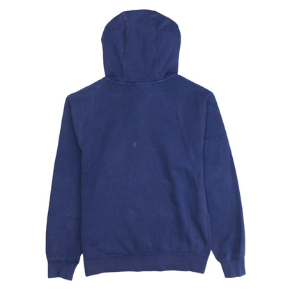 Nike Men's Blue Full Zip Hooded Cotton Jacket Size S