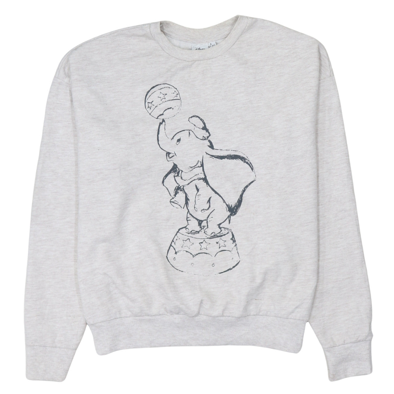 Womens UK Size S Disney Grey Pullover Sweatshirt