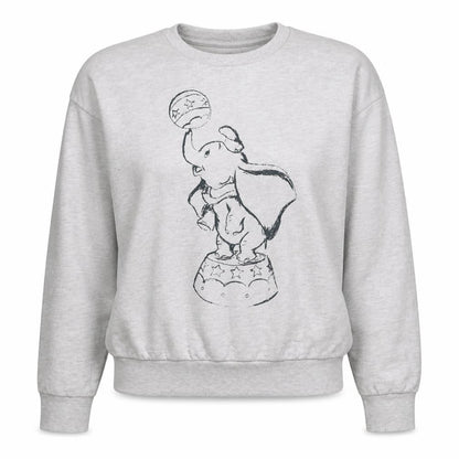 Womens UK Size S Disney Grey Pullover Sweatshirt